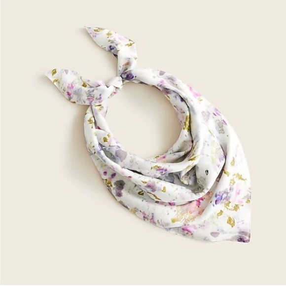 J. Crew Accessories - J. Crew oversized silk bandana
